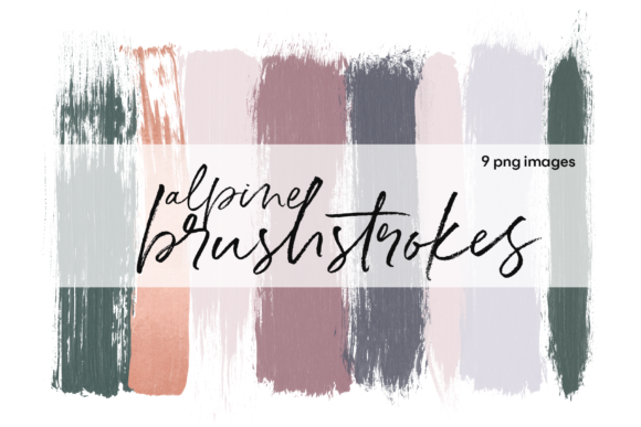 Alpine Brushstrokes: A Muted Forest Aesthetic for Modern Design