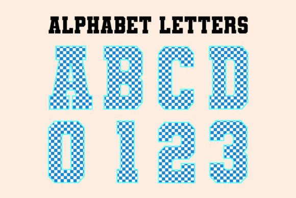Autism Blue Png Sport Alphabet Letters: Design Any Word