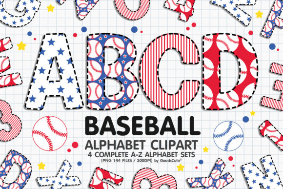 Baseball Alphabet Letters Sublimation: A Home Run for Your Projects