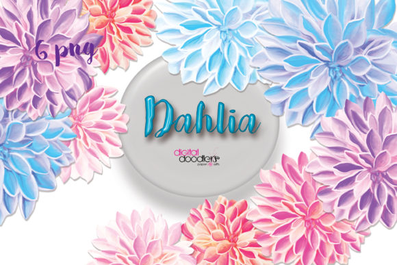 Dahlia Watercolor Floral Clipart: A Designer's Guide