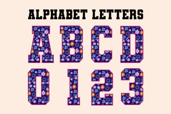 Unleash Summer Vibes with Daisy Flower Alphabet PNGs
